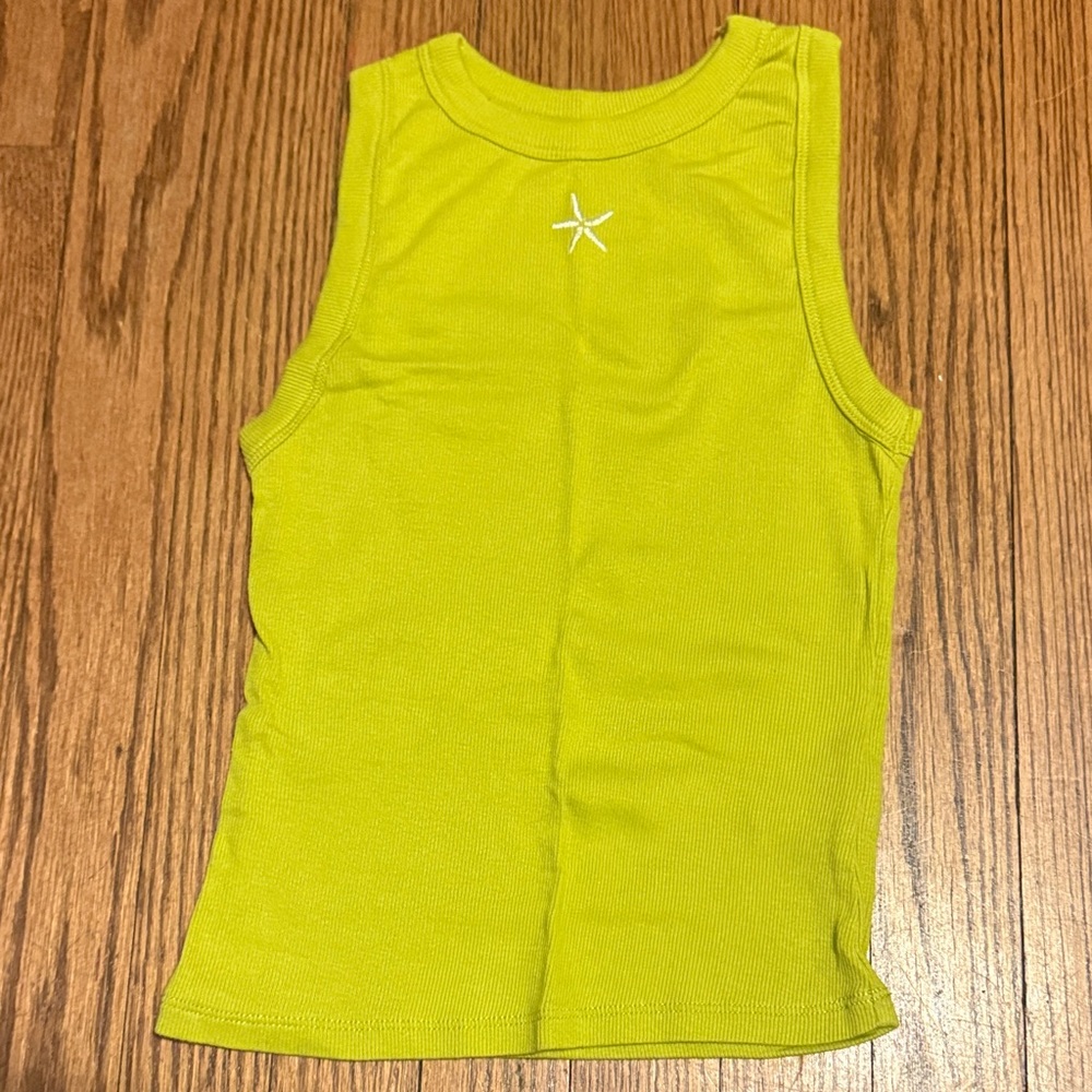 Lime Green Tank Top